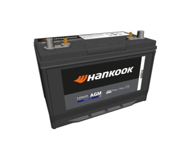 Hankook AGMM24 Bater a agm caravana 12 V m24 75 AH 750 sae I