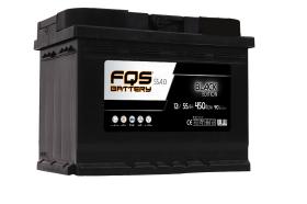 FQS Battery FQS55A.0 - Batería black l2 12 V 55AH 500 EN + D