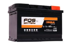 FQS Battery FQS75.1 - Batería original l3 12 V 75AH 680 EN + I