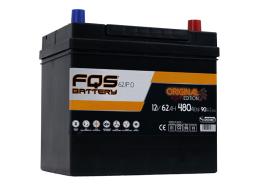 FQS Battery FQS62JP.0 - Batería original d23 12 V 62AH 480 EN + D