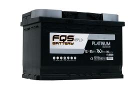 FQS Battery FQS85PL.0 - Batería platinum l3 12 V 85AH 760 EN + D