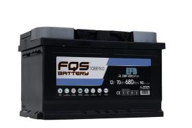 FQS Battery FQS70BEFB.0 - Batería efb start-stop lb3 12 V 70AH 680 EN + D