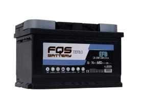 FQS Battery FQS72EFB.0 - Batería efb start-stop l3 12 V 70AH 680 EN + D