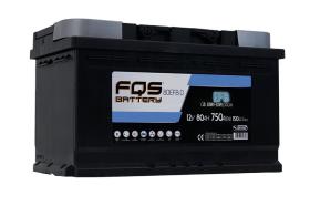 FQS Battery FQS80EFB.0 - Batería efb start-stop l4 12 V 80AH 750 EN + D