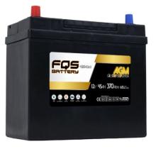 FQS Battery FQS45BFAGM.1 - Batería agm start-stop ns60 12 V 45AH 370 EN + I