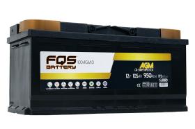 FQS Battery FQS100AGM.0 - Batería agm start-stop l6 12 V 105AH 950 EN + D