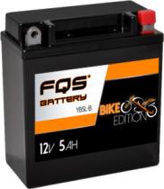 FQS Battery YB5L-B - Batería moto con mantenimiento 12 V 5AH 65a + D