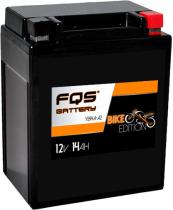 FQS Battery YB14-A2 - Batería moto con mantenimiento 12 V 14AH 175a + I