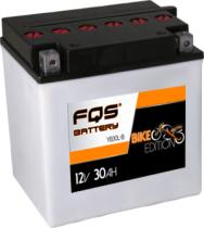 FQS Battery YB30L-B - Batería moto con mantenimiento 12 V 30AH 300a + D