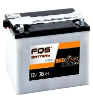 FQS Battery Y60N24L-A - Batería moto con mantenimiento 12 V 28AH 300a + D