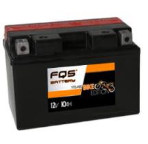 FQS Battery YT12A-BS - Batería moto con mantenimiento 12 V 10AH 130a + I