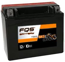 FQS Battery YT12B-BS - Batería moto con mantenimiento 12 V 10AH 130a + I