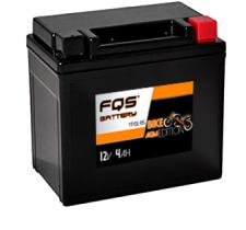 FQS Battery YTX5L-BS - Batería moto agm sin mantenimiento 12 V 4AH 80a + D