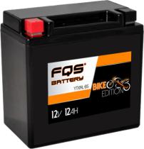 FQS Battery YTX14L-BS - Batería moto agm sin mantenimiento 12 V 12AH 200a + D