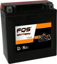 FQS Battery YTX16-BS - Batería moto agm sin mantenimiento 12 V 14AH 230a + I