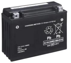 FQS Battery YTX24HL-BS - Batería moto agm sin mantenimiento 12 V 21AH 350a + D