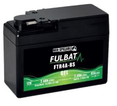 FQS Battery GELBTR4A-5 - Batería moto hermetica gel start-stop 12 V 2 AH 45 EN + D