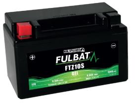 FQS Battery GELBTZ10S - Batería moto hermetica gel start-stop 12 V 9 AH 190 EN + I