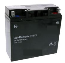 FQS Battery GEL51913 - Batería moto hermetica gel start-stop 12 V 20AH 250A CCA +D