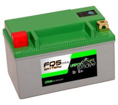 FQS Battery LITX7A-BS - Batería moto litio 12 V 5AH 300a + I