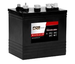 FQS Battery FQS6-225 - Batería traccion ligera/solar ciclo profundo 6v 225AH + Diag