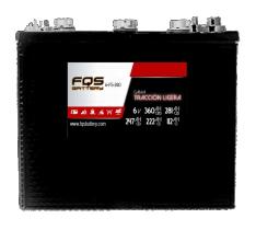 FQS Battery 6-FS-280 - Batería traccion ligera/solar ciclo profundo 6v 281AH + Diag