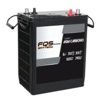 FQS Battery FQS6-350AGMC - Batería traccion ligera agm carbono 6v 305AH + Diag