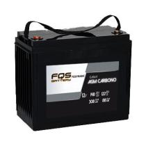 FQS Battery FQS12-148AGMC - Batería traccion ligera agm carbono 12 V 122AH + I