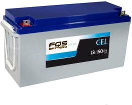 FQS Battery FQS12-150GEL - Batería gel ciclo profundo 12 V 150AH + I