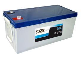 FQS Battery FQS12-200GEL - Batería gel ciclo profundo 12 V 200AH + I