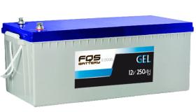 FQS Battery FQS12-250GEL - Batería gel ciclo profundo 12 V 250AH + I