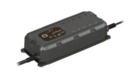 FQS Battery 28625 - Cargador/estabilizador 12 V/24v. carga EN 10 etapas. 25 amp.