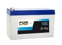 FQS Battery FQS12-12GEL - Batería industria gel 12 V 12AH