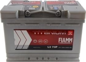 Fiamm L370P - Batería Fiamm L3 titanium pro 12 V 70 AH 640 EN + D