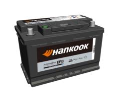 Hankook EFB57030 - Batería agm start-stop 12 V l3 70 AH 760 EN + D