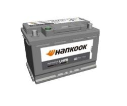 Hankook UMF55B19L - Batería premium asiáticos 12 V b19 45 AH 390 EN + D