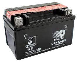 Outdo UTX7ABS - Batería moto agm sin mantenimiento 12 V 7 AH 110 EN + I