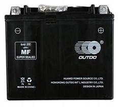 Outdo UB16CLBS - Batería moto agm sin mantenimiento 12 V 16 AH 320 EN + D