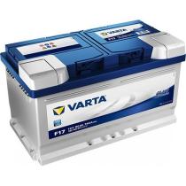 Varta F17 - Batería Varta LB4 blue dynamic - húmeda 12 V 80AH 740a + D