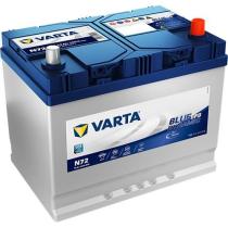 Varta N72 - Batería blue dynamic efb 12 V 72AH 760a + I