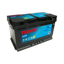 Tudor TK820 - Batería tudor L4 agm 12 V 82 AH 800 EN + D