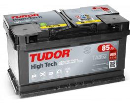 Tudor TA852 - Batería tudor LB4 high tech 12 V 85 AH 800 EN + D