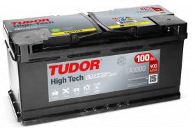 Tudor TA1000 - Batería tudor L5 high tech 12 V 100 AH 900 EN + D