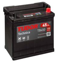 Tudor TB450 - Batería tudor E02 technica 12 V 45 AH 330 EN + D