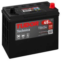 Tudor TB454 - Batería tudor B24 technica 12 V 45 AH 330 EN + D