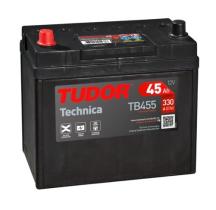 Tudor TB455 - Batería tudor B24 technica 12 V 45 AH 330 EN + I