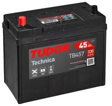 Tudor TB457 - Batería tudor B24 technica 12 V 45 AH 330 EN + I