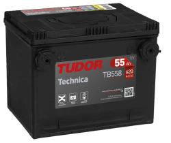 Tudor TB558 - Batería tudor G75 technica 12 V 55 AH 620 EN + I