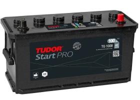 Tudor TG1008 - Batería tudor D01 start pro 12 V 100 AH 680 EN + D