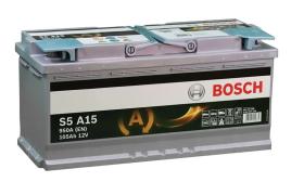 Bosch S5A15 - Batería Bosch L6 agm s5a start-stop 12v 105 ah 950 en + D